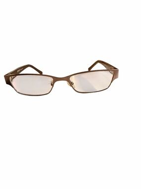 Kim Kadashian  Brown & gold animal print reading glasses like new